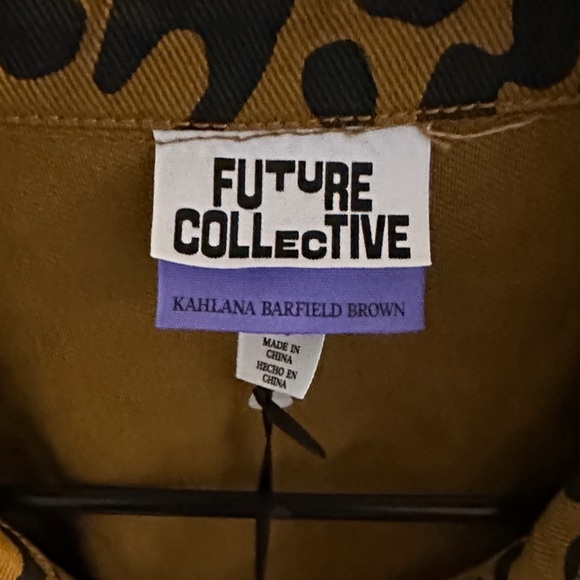 Future collective Leopard-Print Shirt Dress - Picture 4 of 11